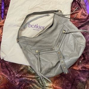 RARE Buffed Gold/Silver BOTKIER Large Trigger Satchel Shoulder Bag STUNNING 🤩